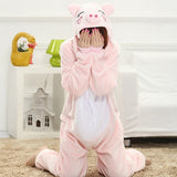 Adult/Kids Winter Woman Whole Pajamas Unicorn Stitch Costume Fancy Animal Anime Cosplay One piece Jumpsuit   Halloween Onesie