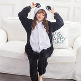 Adult/Kids Winter Woman Whole Pajamas Unicorn Stitch Costume Fancy Animal Anime Cosplay One piece Jumpsuit   Halloween Onesie