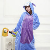 Adult/Kids Winter Woman Whole Pajamas Unicorn Stitch Costume Fancy Animal Anime Cosplay One piece Jumpsuit   Halloween Onesie