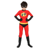 Incredibles 2 Costume Mr Mrs Incredibles Cosplay Elastigirl Hulk Spider-man Family Adult Kid disfraz niño Suit Jumpsuit Bodysuit