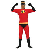 Incredibles 2 Costume Mr Mrs Incredibles Cosplay Elastigirl Hulk Spider-man Family Adult Kid disfraz niño Suit Jumpsuit Bodysuit