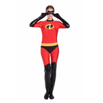 Incredibles 2 Costume Mr Mrs Incredibles Cosplay Elastigirl Hulk Spider-man Family Adult Kid disfraz niño Suit Jumpsuit Bodysuit