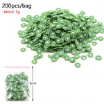 200Pcs Slime Addition Soft Fimo Fruit Slices for Charms Beads DIY Nail Mobile Beauty Powder in Slime Supplies Sprinkles