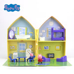 Genuine Peppa Pig Peppa's Deluxe House ACTION PLAYSET FIGURE PLAY SET playhouse Kids Toy GIFT Official -- original box