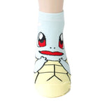 Anime Pokemon Pikachu Charmander Psyduck Squirtle Casual socks 3D printed nude socks Cute Harajuku Animal Elf Socks Cosplay pet