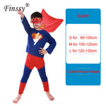 Red spiderman costume Bat black spiderman superman Zorro halloween costumes for kids superhero capes anime cosplay carnival cost