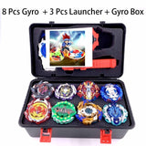 Tops Set Launchers Beyblade Toys Toupie Metal God Burst Spinning Top Bey Blade Blades Toy bay blade bables