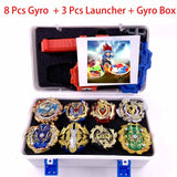 Tops Set Launchers Beyblade Toys Toupie Metal God Burst Spinning Top Bey Blade Blades Toy bay blade bables