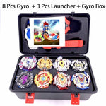 Tops Set Launchers Beyblade Toys Toupie Metal God Burst Spinning Top Bey Blade Blades Toy bay blade bables