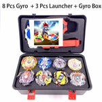 Tops Set Launchers Beyblade Toys Toupie Metal God Burst Spinning Top Bey Blade Blades Toy bay blade bables