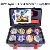 Tops Set Launchers Beyblade Toys Toupie Metal God Burst Spinning Top Bey Blade Blades Toy bay blade bables