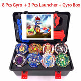 Tops Set Launchers Beyblade Toys Toupie Metal God Burst Spinning Top Bey Blade Blades Toy bay blade bables