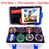 Tops Set Launchers Beyblade Toys Toupie Metal God Burst Spinning Top Bey Blade Blades Toy bay blade bables