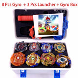 Tops Set Launchers Beyblade Toys Toupie Metal God Burst Spinning Top Bey Blade Blades Toy bay blade bables