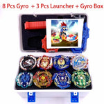 Tops Set Launchers Beyblade Toys Toupie Metal God Burst Spinning Top Bey Blade Blades Toy bay blade bables